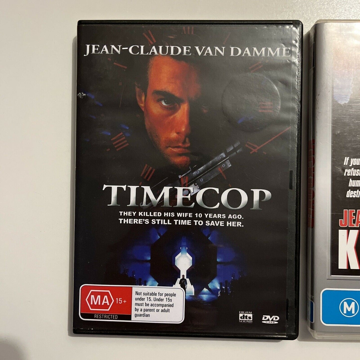 Jean-Claude Van Damme: Kickboxer / TimeCop (DVD, 1994, 2-Disc) Region 4