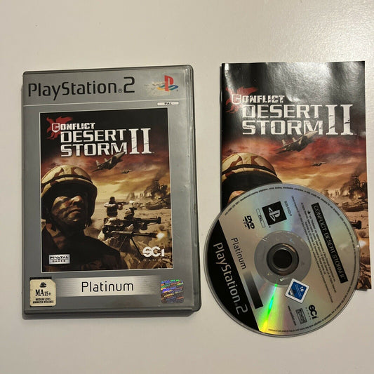 Conflict: Desert Storm 2, PS2 Complete with Manual (PAL, 2002) Playstation 2