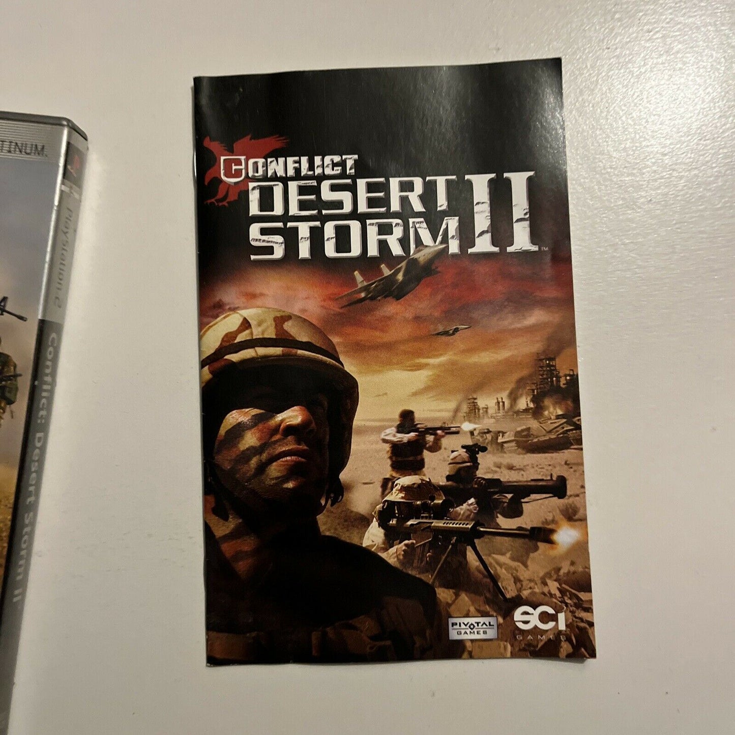 Conflict: Desert Storm 2, PS2 Complete with Manual (PAL, 2002) Playstation 2