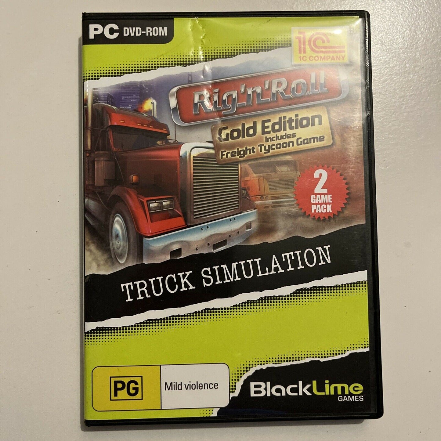 Rig 'n' Roll Gold Edition PC DVD-ROM Truck Game Simulation
