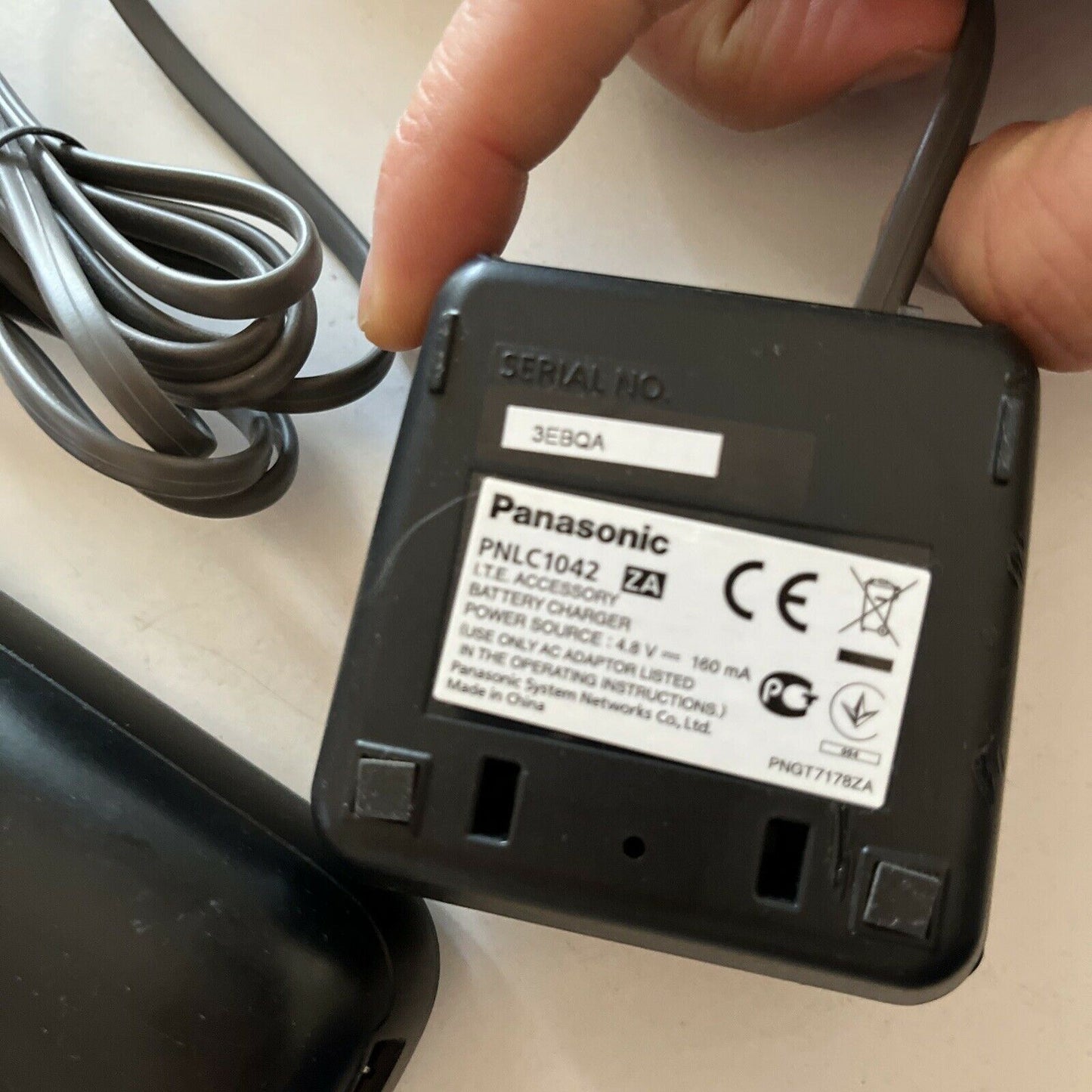 Panasonic KX-TGA681AZ Handset & PNLC1042 Charging Base *Requires Main Base*