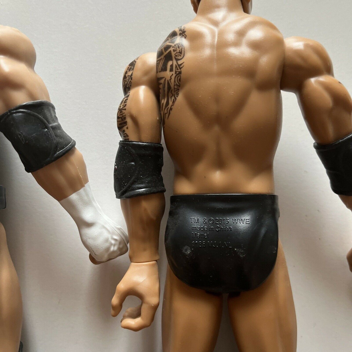 5 WWE Action Figures: The Rock, Sheamus, Roman Reigns, Triple H, John Cena