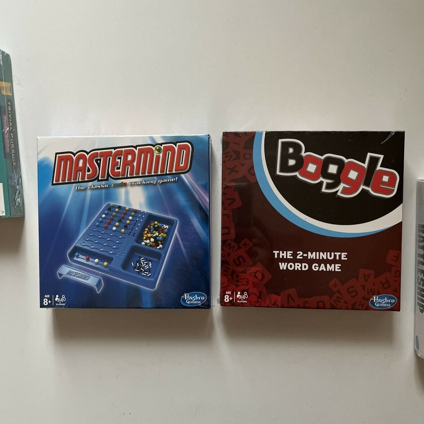 *New* 6 Mini Board Games: Yahtzee, Trivial Pursuit, Cluedo, Mastermind, Boggle