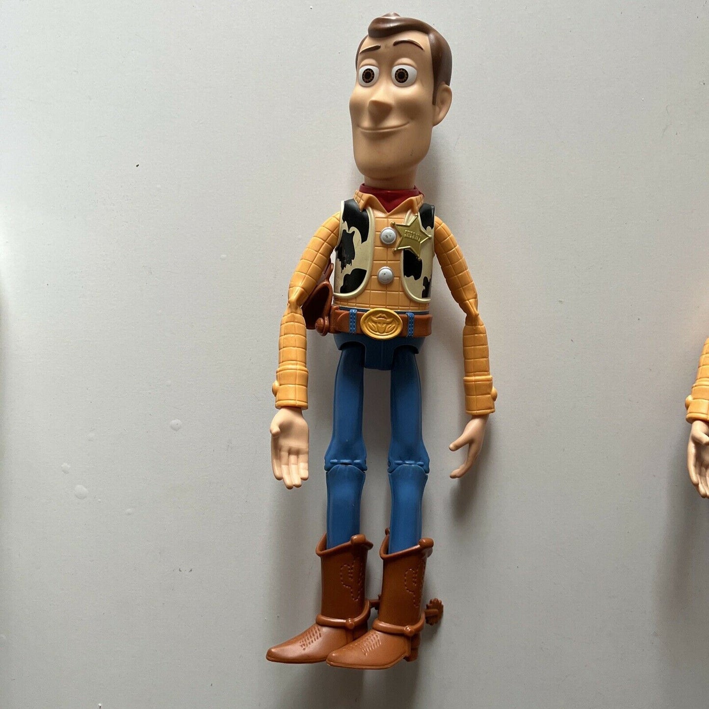 2x Woody Toy Story 12" Pixar Disney Action Figure 2014 Mattel