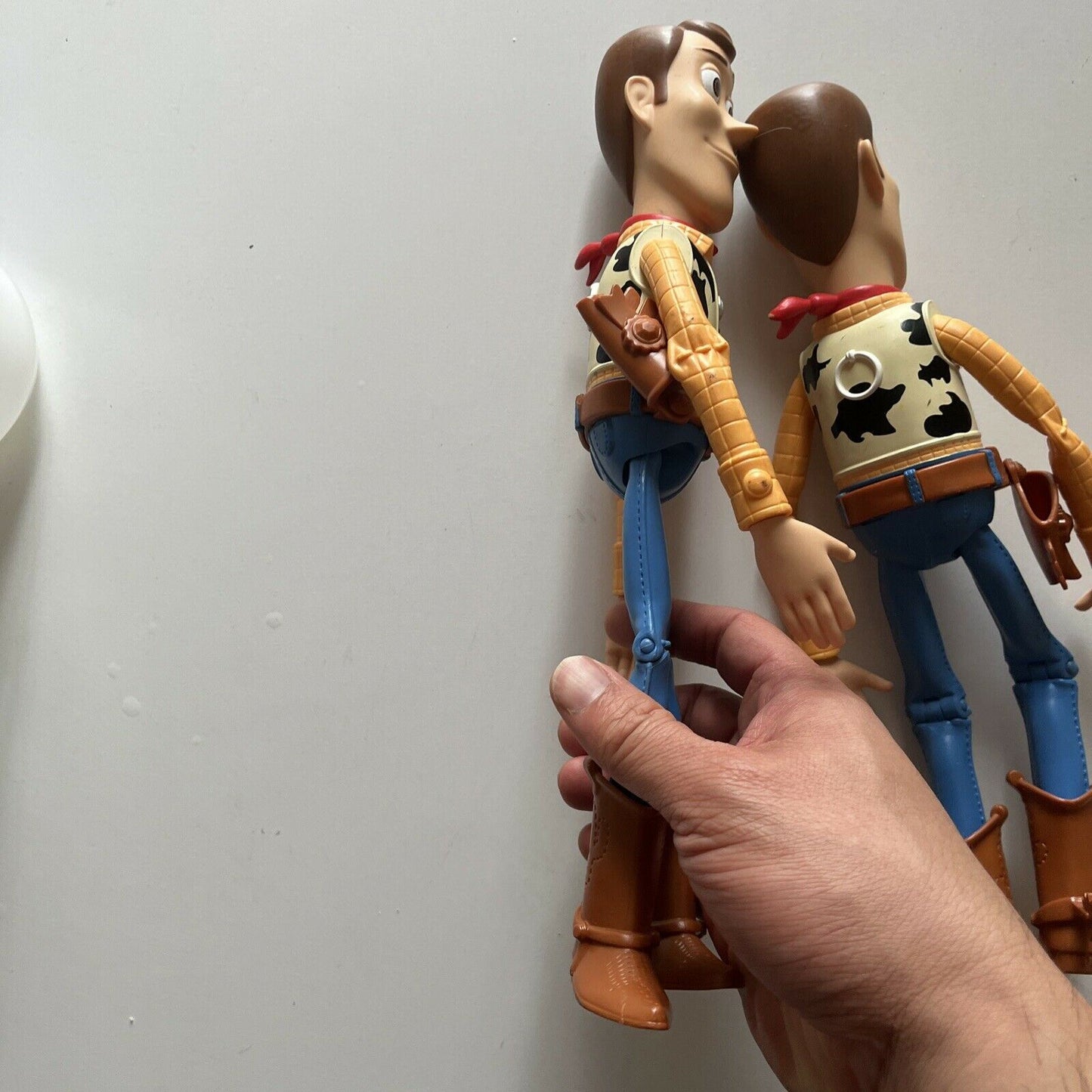 2x Woody Toy Story 12" Pixar Disney Action Figure 2014 Mattel