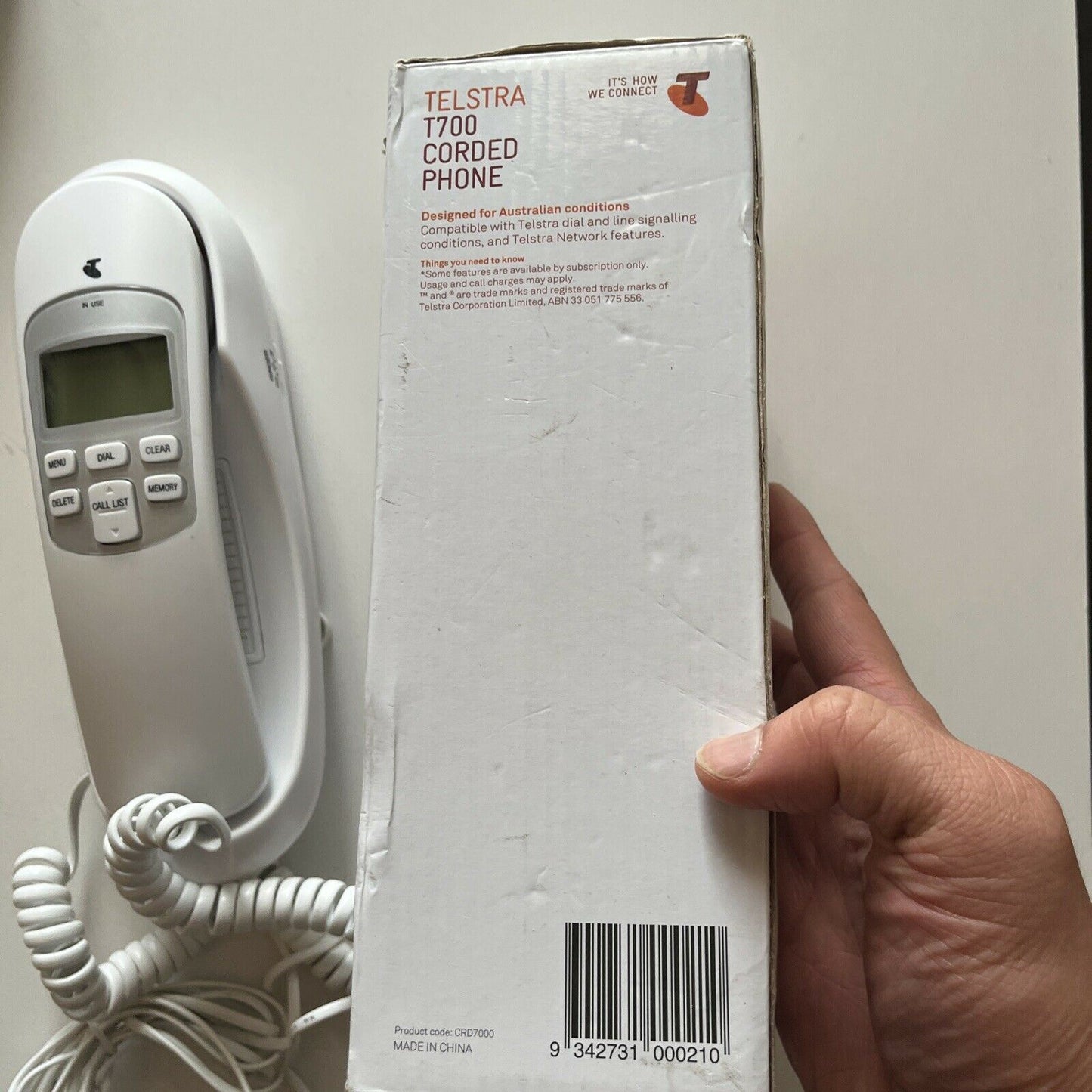 Telstra T700 Corded Phone Telephone