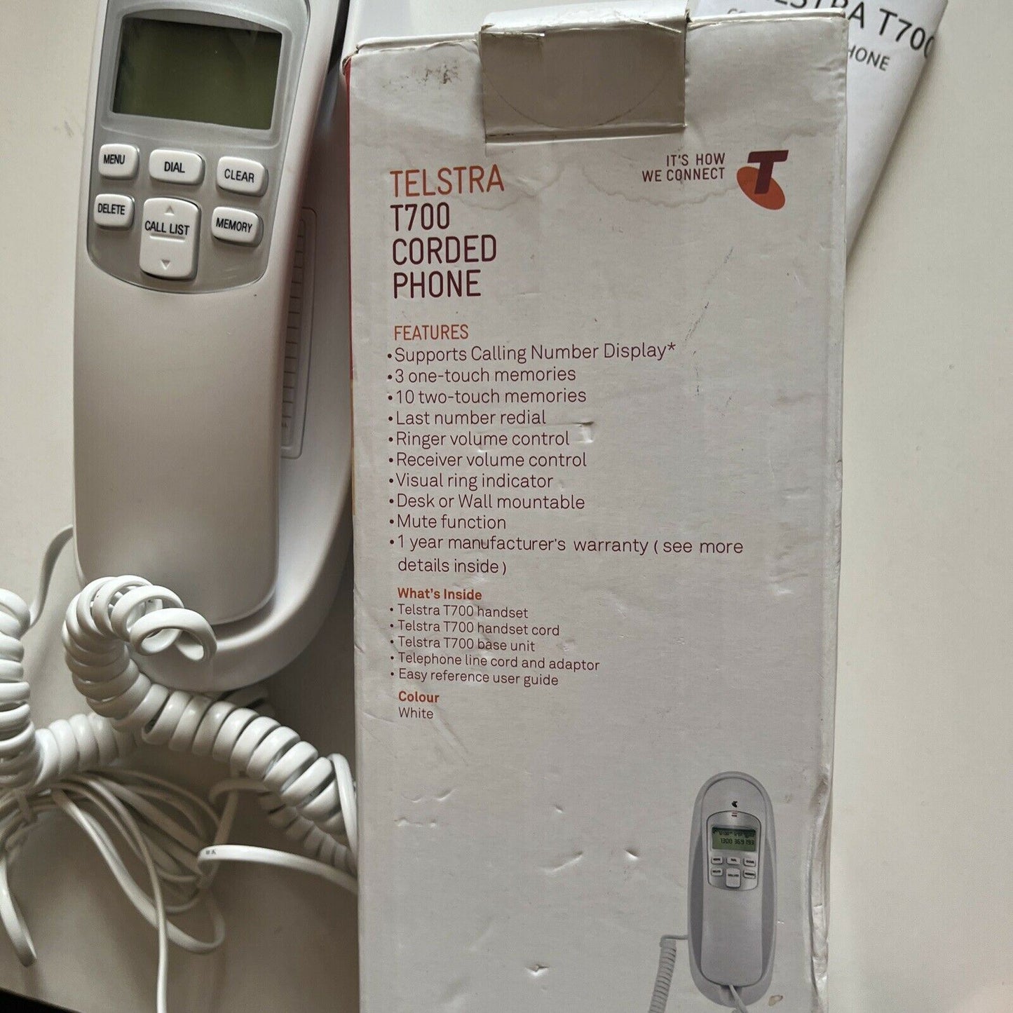 Telstra T700 Corded Phone Telephone