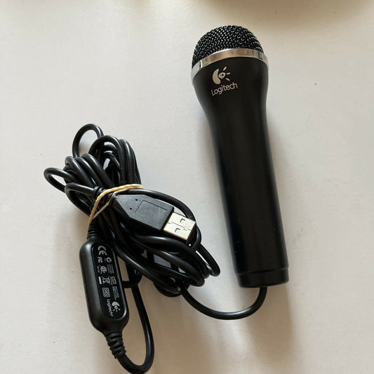 Logitech USB Wired Microphone Multi Console Compatible E-UR20 PS3/Wii/Xbox 360