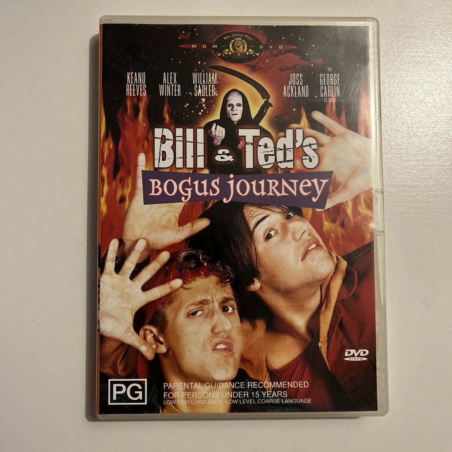 Bill And Ted's Bogus Journey (DVD, 1991) Keanu Reeves, George Carlin Region 4