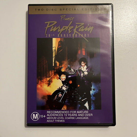 Prince: Purple Rain - 20th Anniversary Edition (DVD, 1984, 2-Disc) Region 4