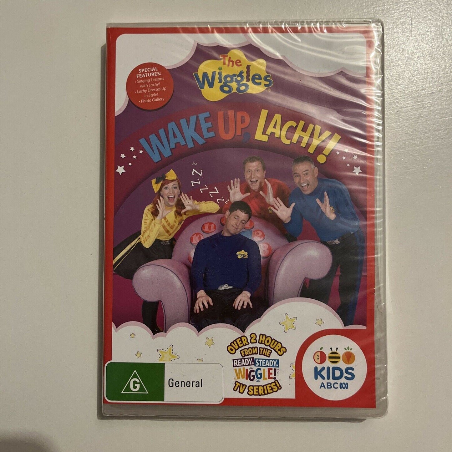 *New Sealed* The Wiggles - Wake Up Lachy! (DVD, 2018) Region 4