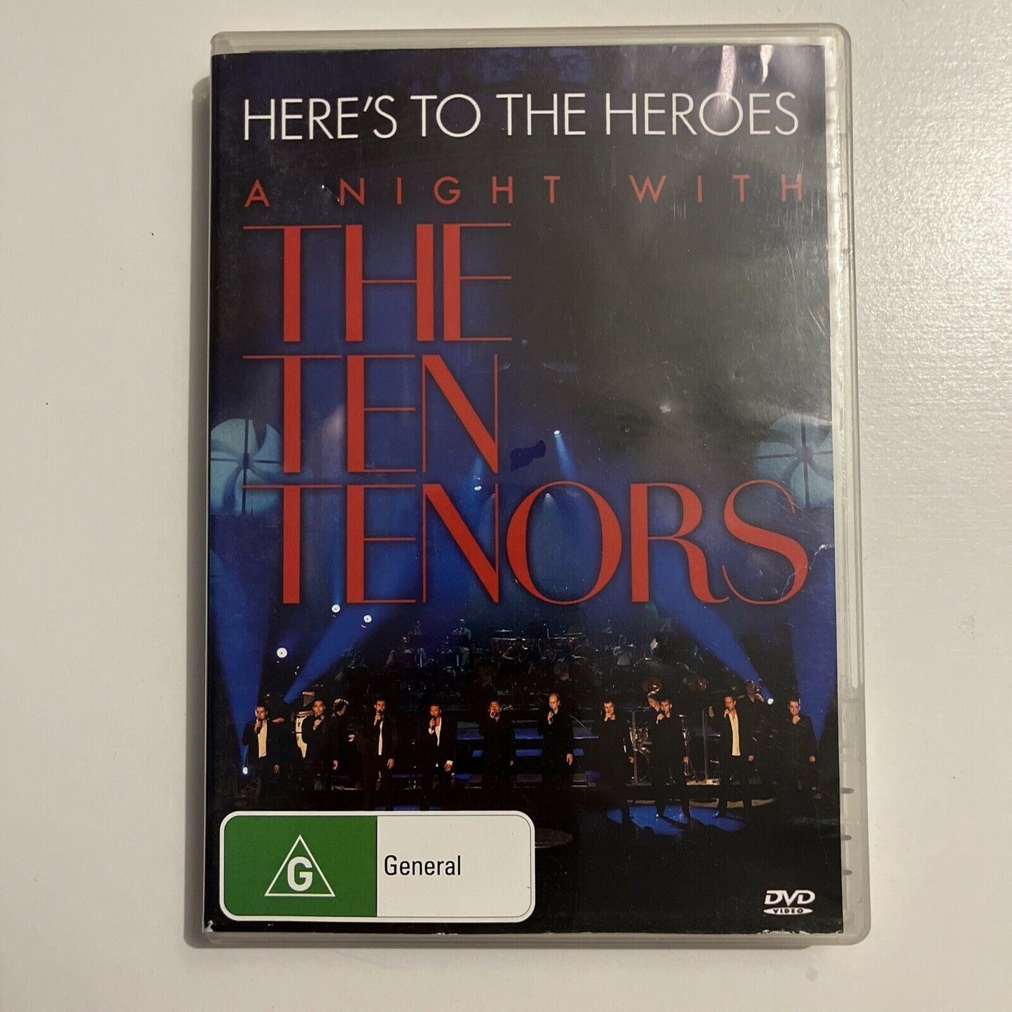 Here's To The Heroes - A Night With The Ten Tenors (DVD, 2007) Region 4&2