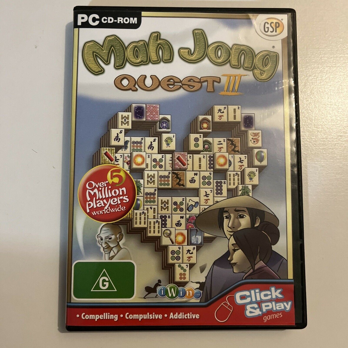 Mahjong Quest III - PC CDROM Puzzle Board Game