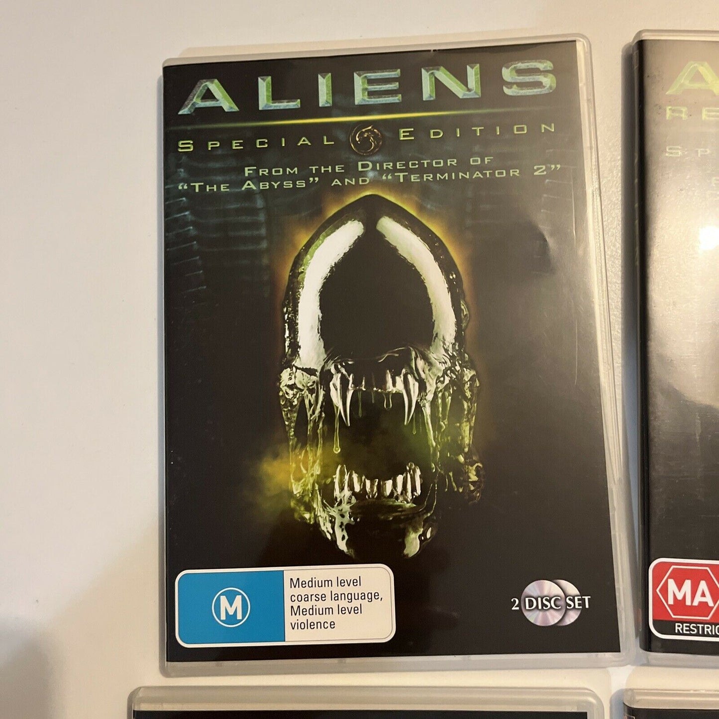Alien Quadrilogy: Alien / Aliens / Aliens 3 / Alien Resurrection DVD Region 4