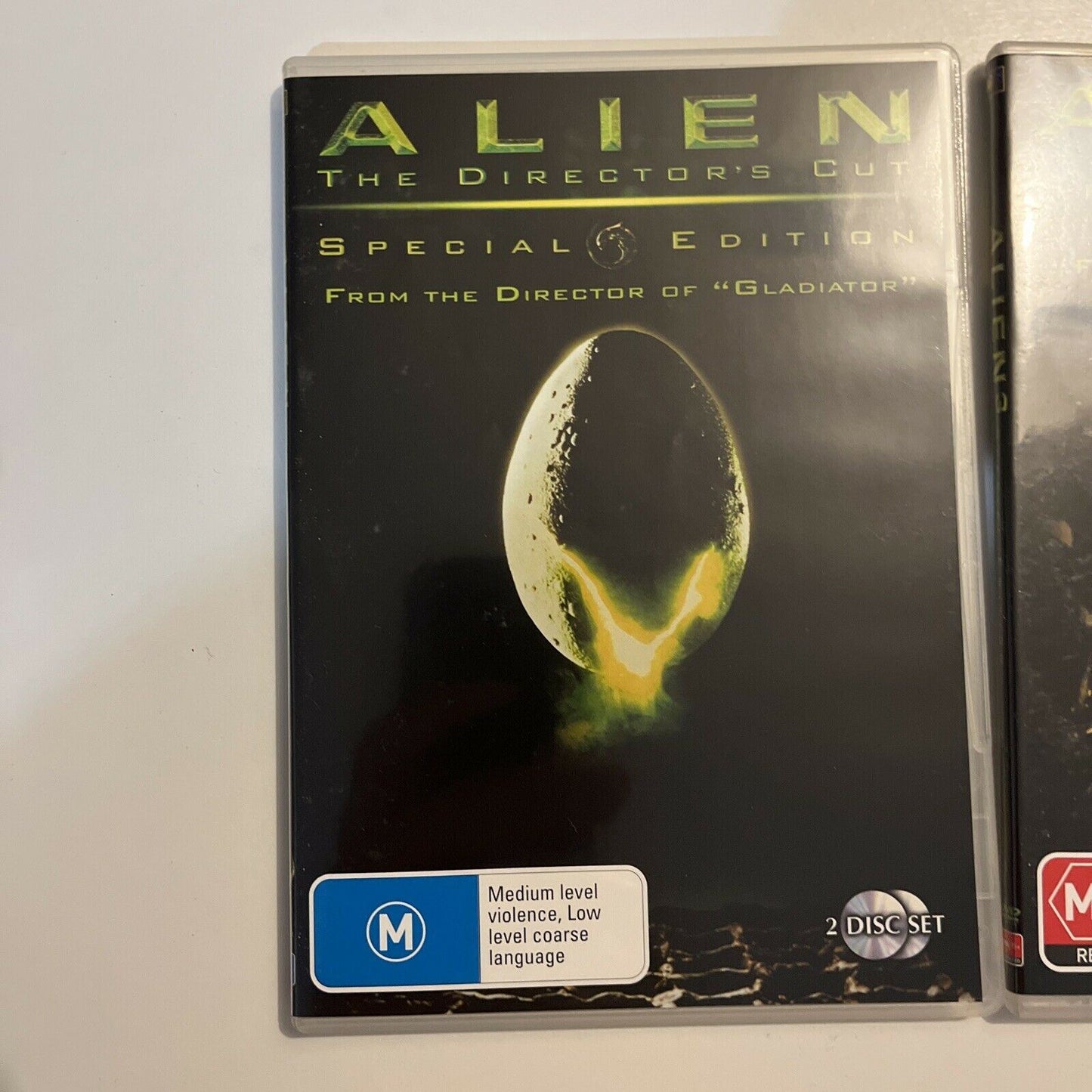 Alien Quadrilogy: Alien / Aliens / Aliens 3 / Alien Resurrection DVD Region 4
