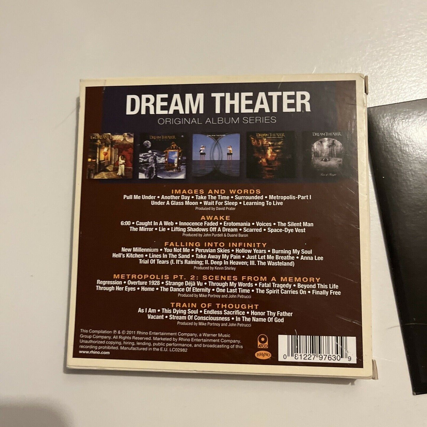 Dream Theater - Original Album Series (CD, Aug-2011, 5 Discs)