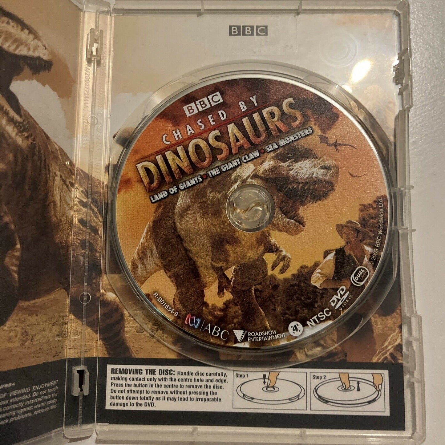 Chased By Dinosaurs (DVD, 2009) Nigel Marvin. BBC Region 4