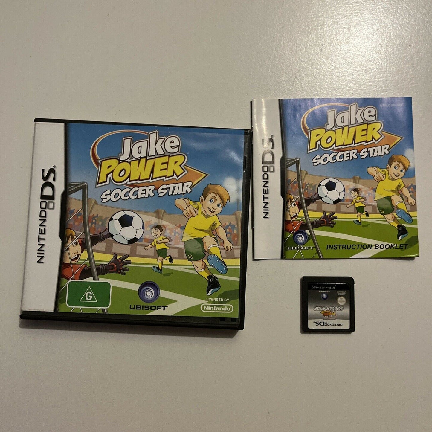 Jake Power Soccer Star NINTENDO DS Video Game  With Manual