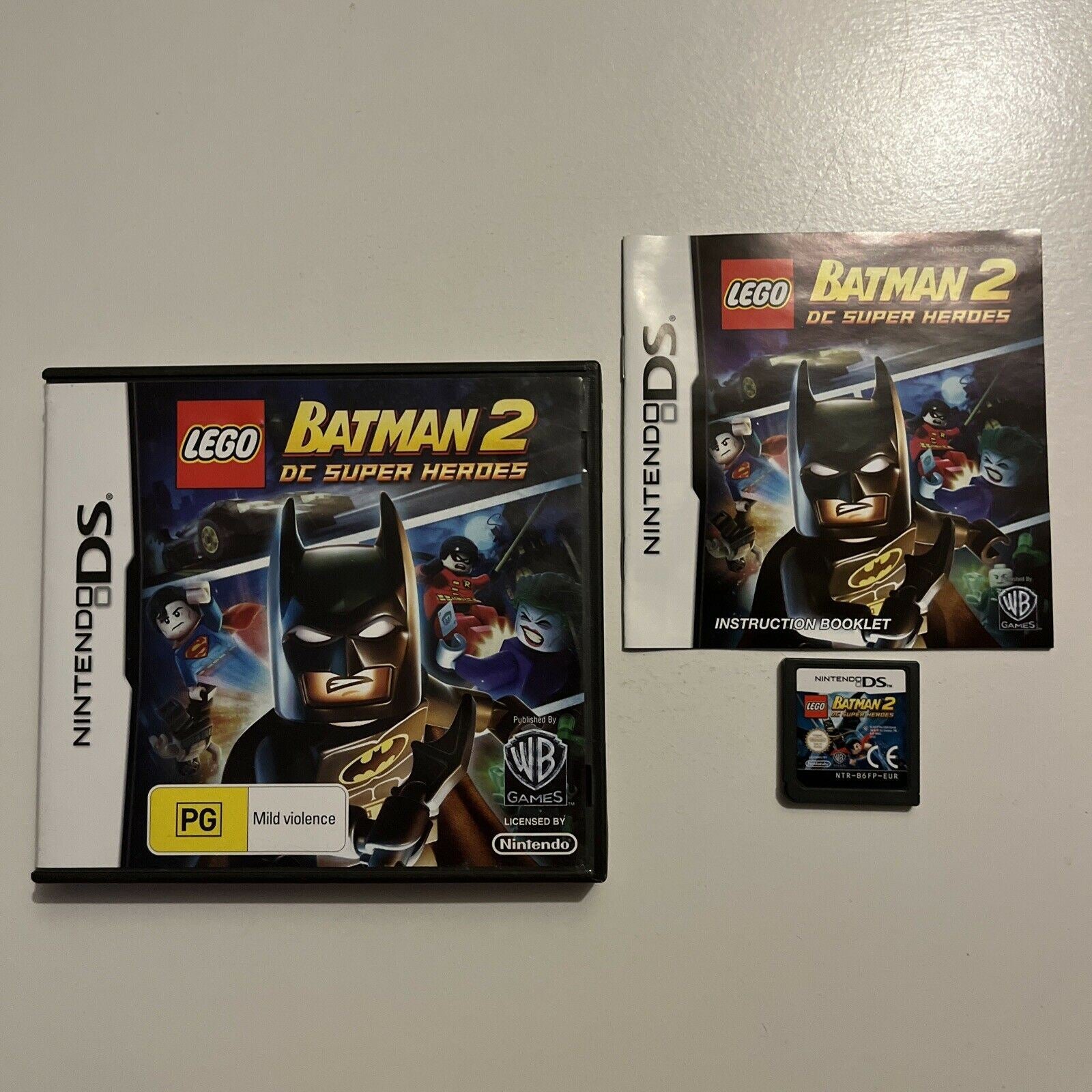 Batman 2ds LEGO Batman 2: DC Super Heroes for Nintendo DS/2DS/3DS with Manual ...