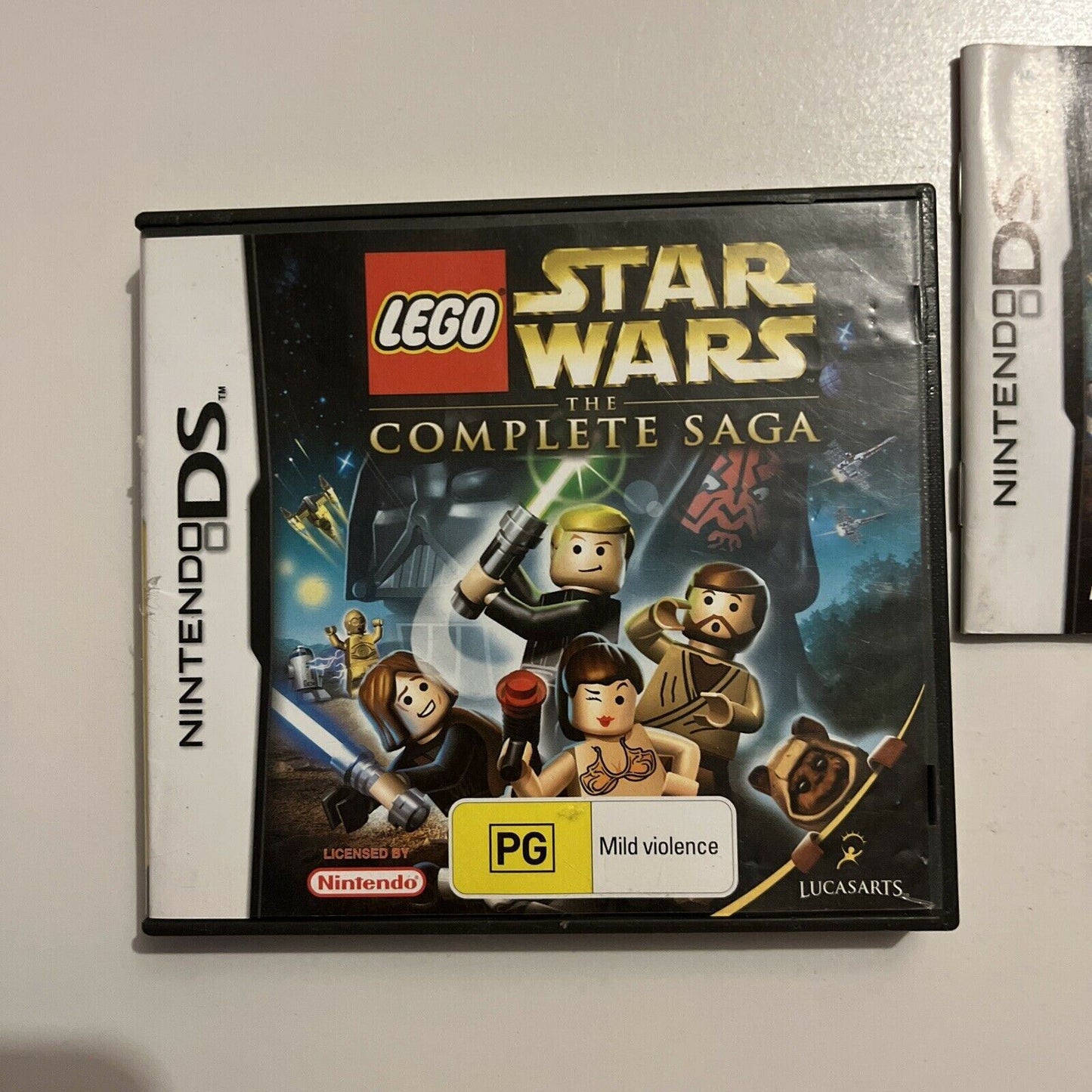 Lego Star Wars - The Complete Saga - Nintendo DS 2DS 3DS Compatible, Manual