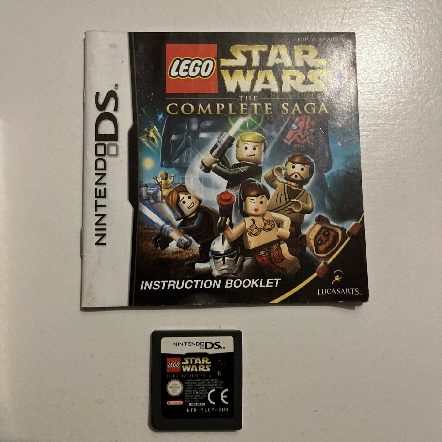 Lego Star Wars - The Complete Saga - Nintendo DS 2DS 3DS Compatible, Manual