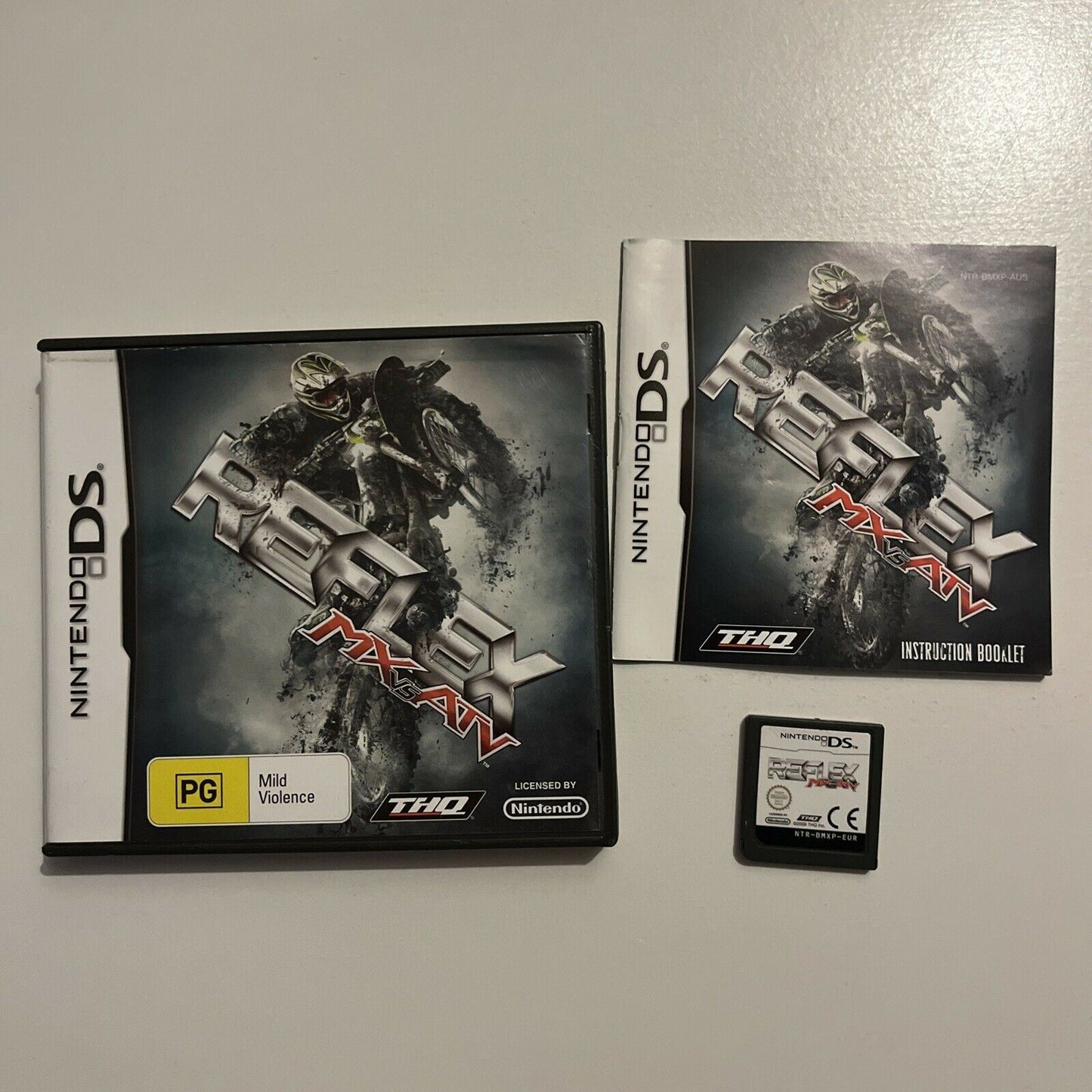 MX vs. ATV Reflex - Nintendo DS 2DS 3DS with Manual