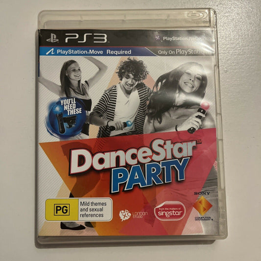 DanceStar Party  - PS3 PlayStation Game