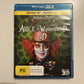 Alice In Wonderland 3D (Blu-ray 3D, 2011, 2-Disc Set) All Regions