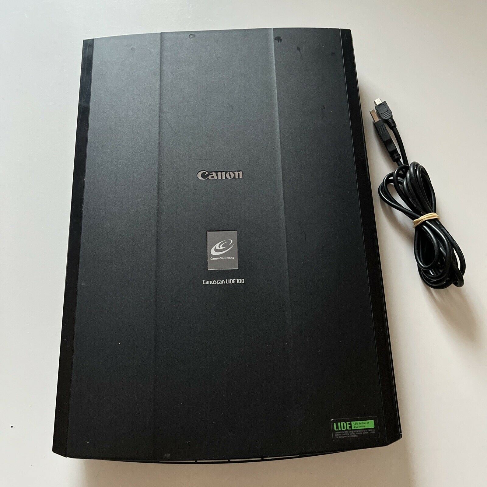 Canon CanoScan LIDE 100 Flatbed Scanner USB Self Powered Retro Unit
