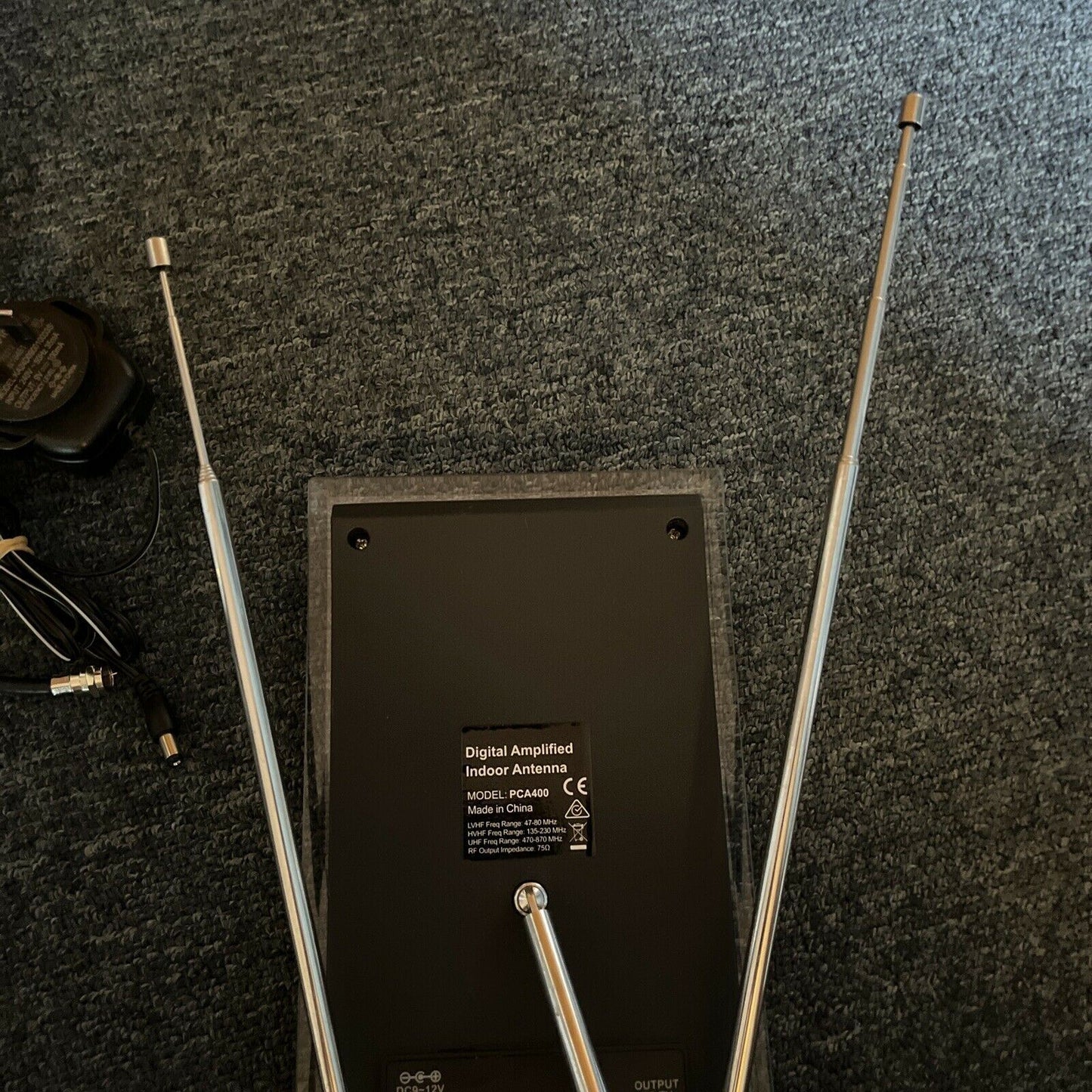 Crest PCA400 Digital Amplified Antenna HDTV UHF VHF FM Ready