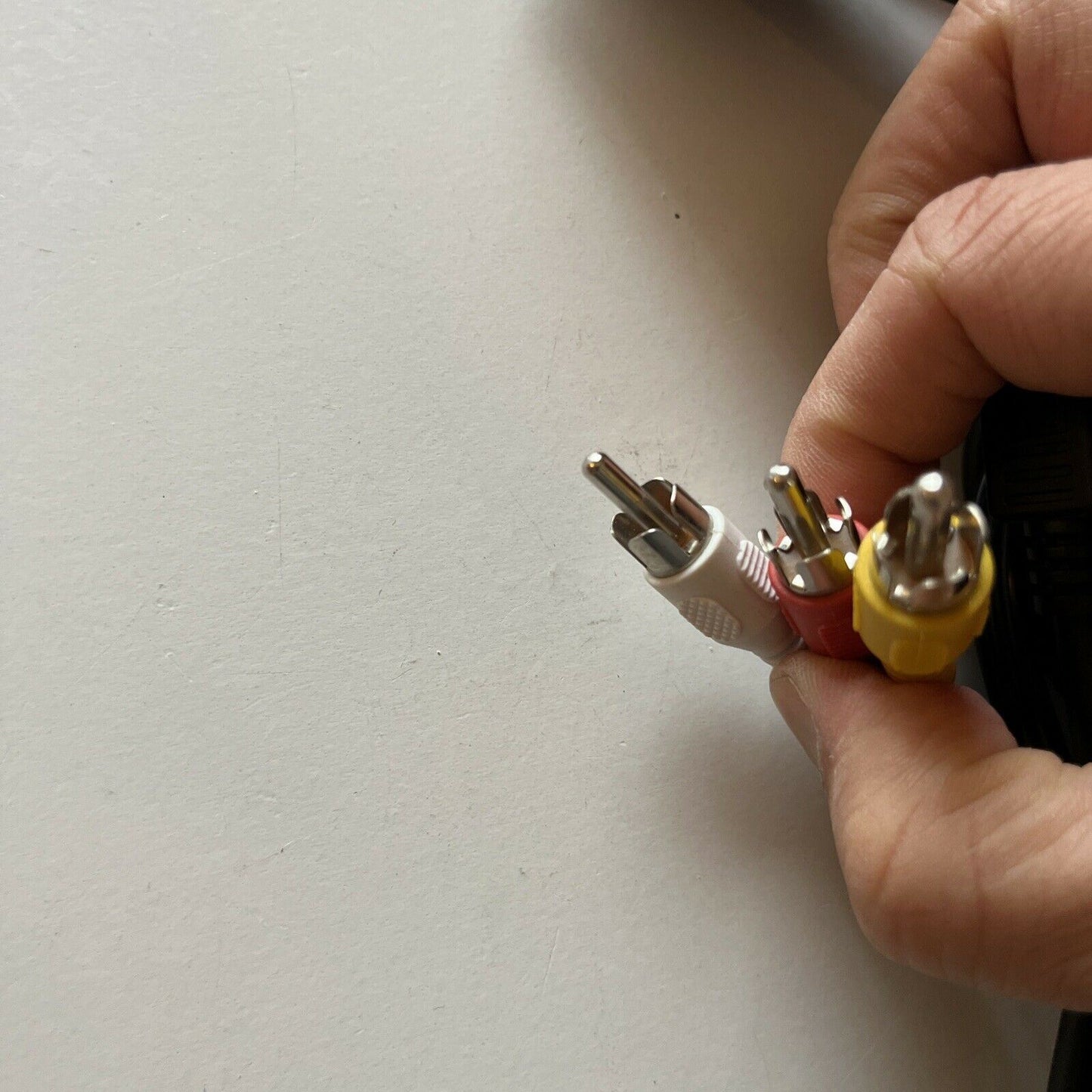 2x SCART to SVHS S-Video & 2RCA Stereo Audio AV Cable 1.5m