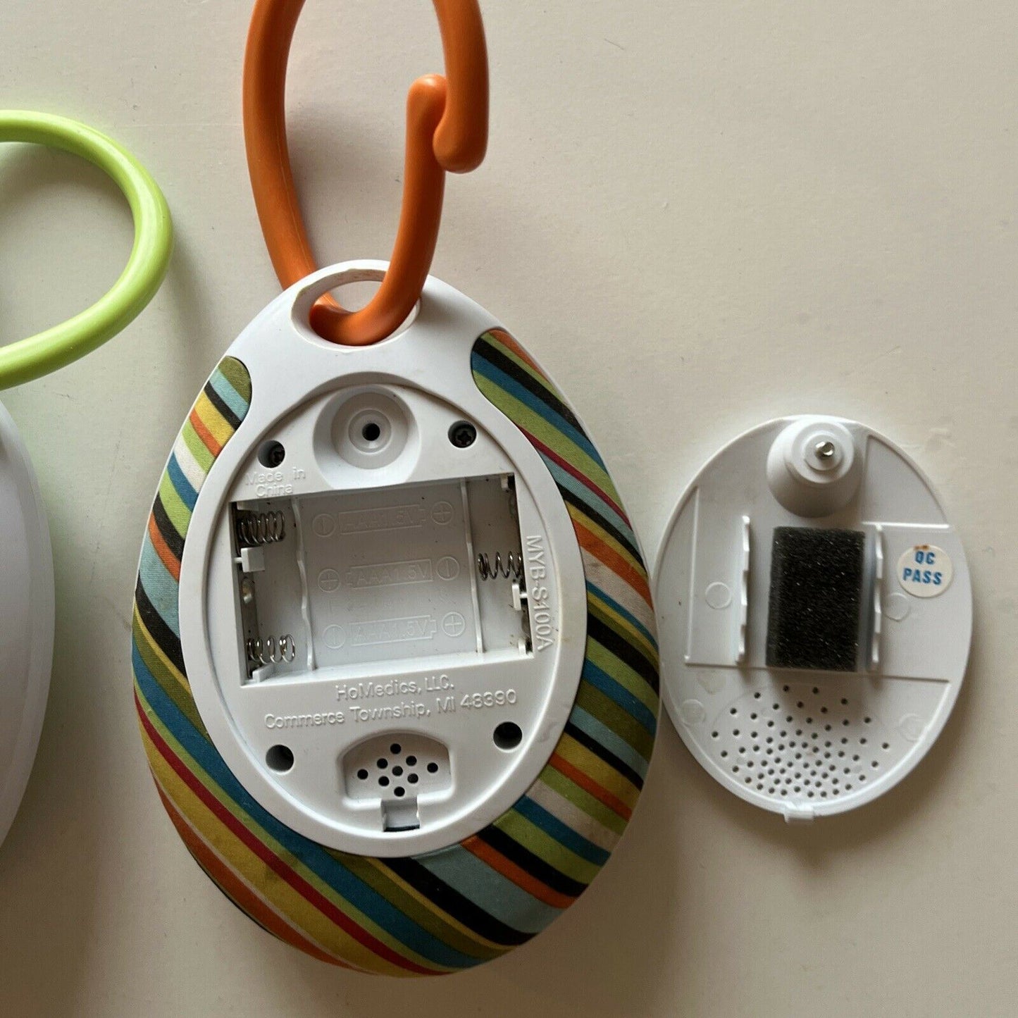 2x mybaby HoMedics SoundSpa Lullaby Sounds On-The-Go MYB-S100A & GP-230719