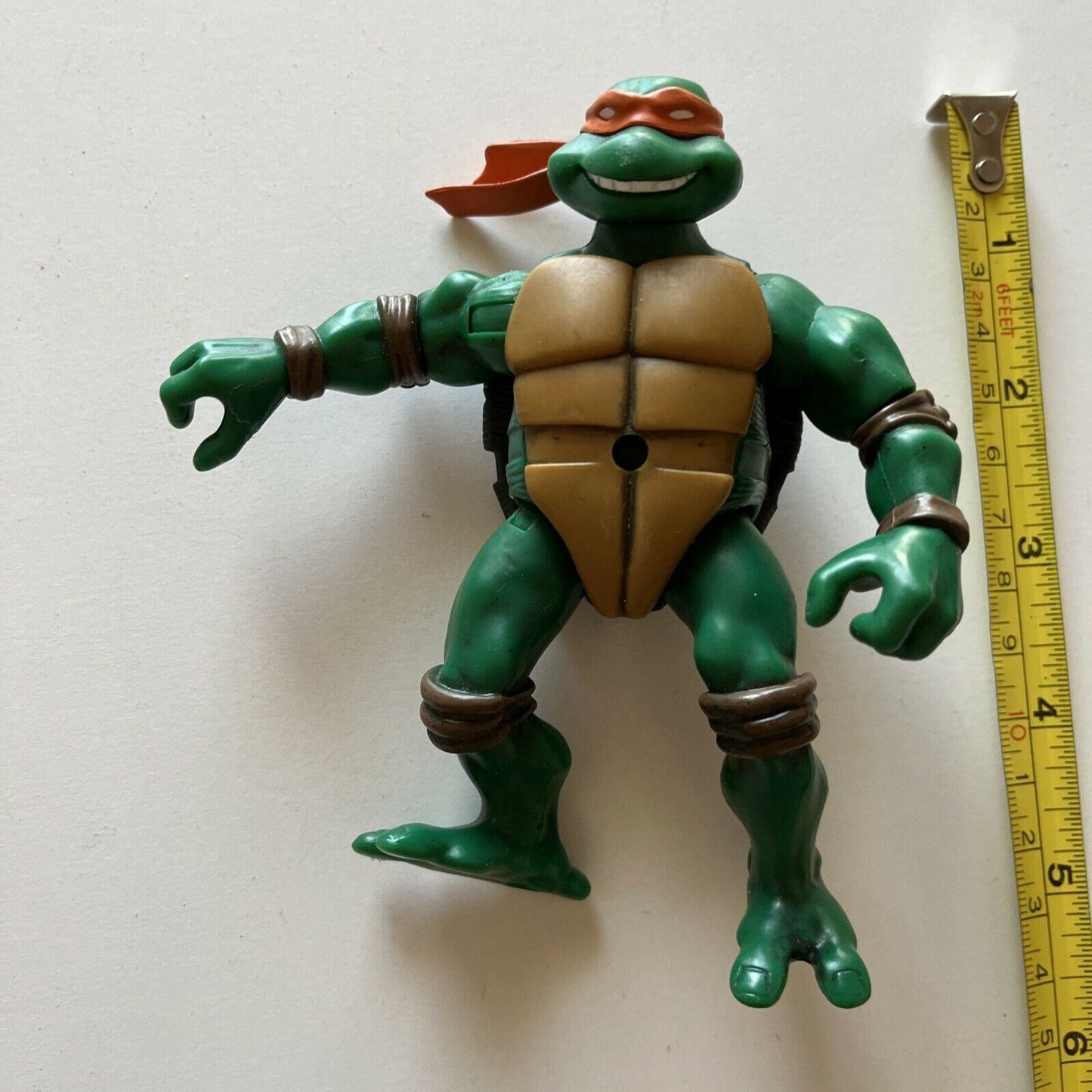 5" Michelangelo Teenage Mutant Ninja Turtles Action Figure 2002 Playmate