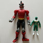 2010 Bandai Power Rangers Samurai Force Red Samurai Ranger 10" Action Figure Toy