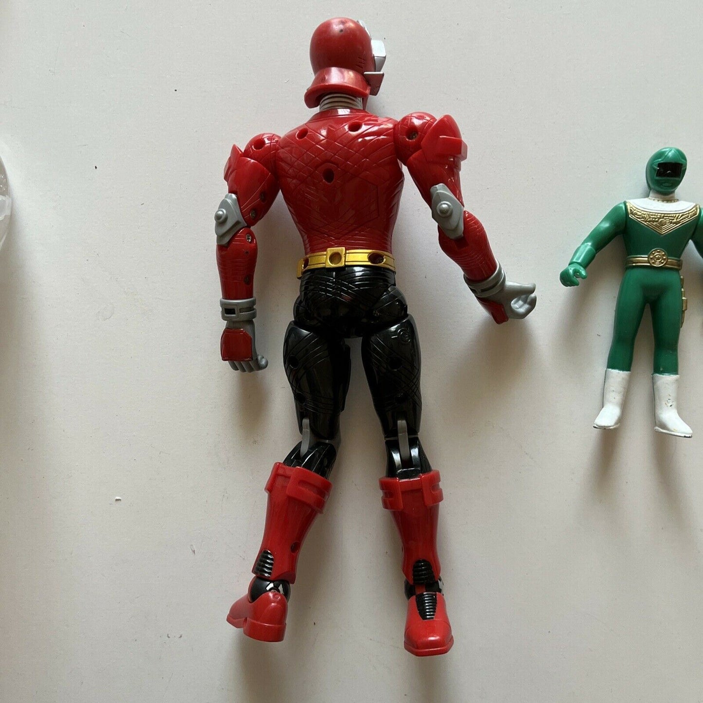 2010 Bandai Power Rangers Samurai Force Red Samurai Ranger 10" Action Figure Toy