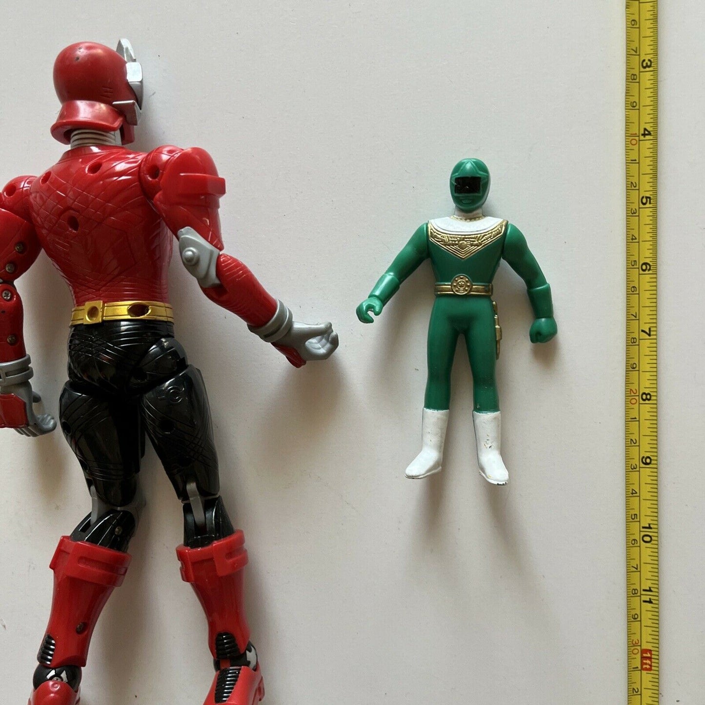 2010 Bandai Power Rangers Samurai Force Red Samurai Ranger 10" Action Figure Toy