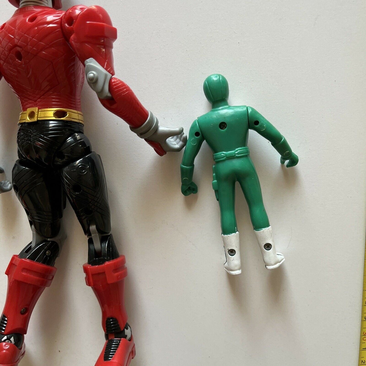 2010 Bandai Power Rangers Samurai Force Red Samurai Ranger 10" Action Figure Toy