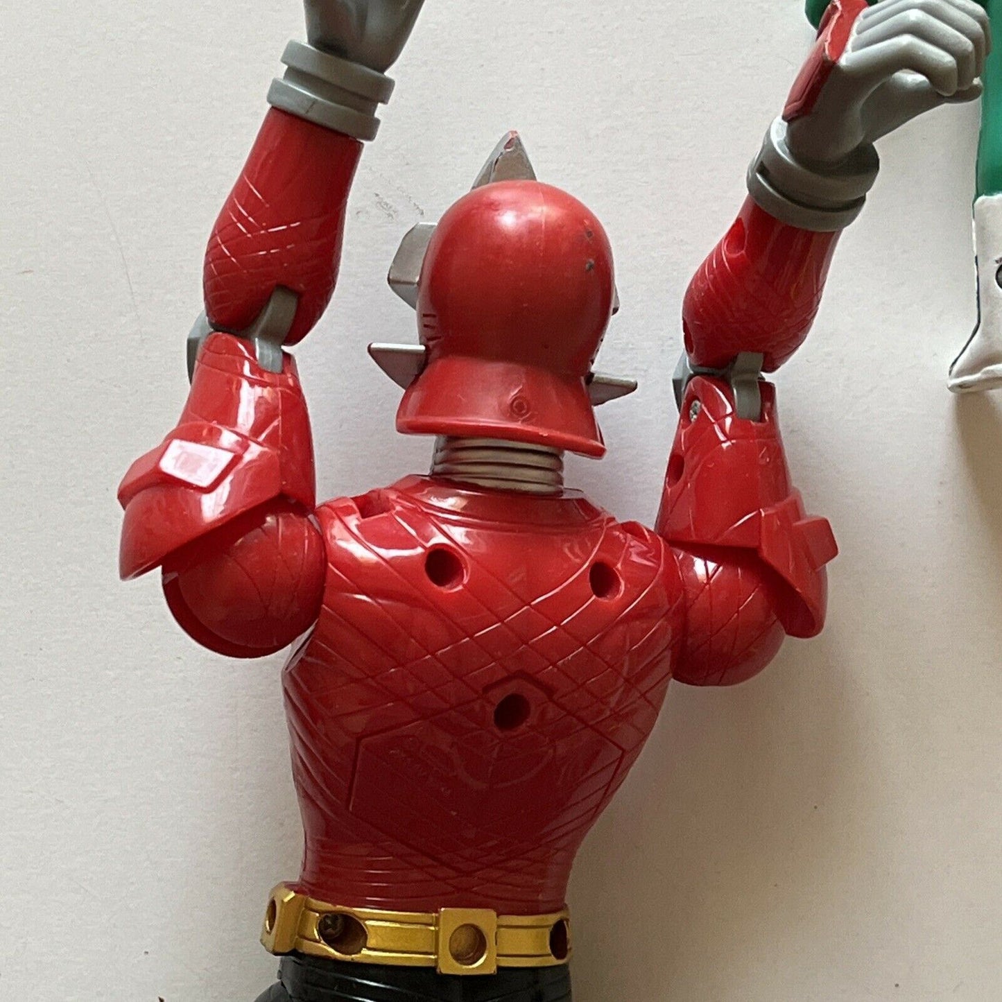 2010 Bandai Power Rangers Samurai Force Red Samurai Ranger 10" Action Figure Toy