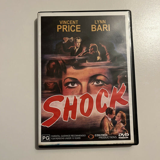 Shock (DVD, 1946) Vincent Price, Lynn Bari. All Regions