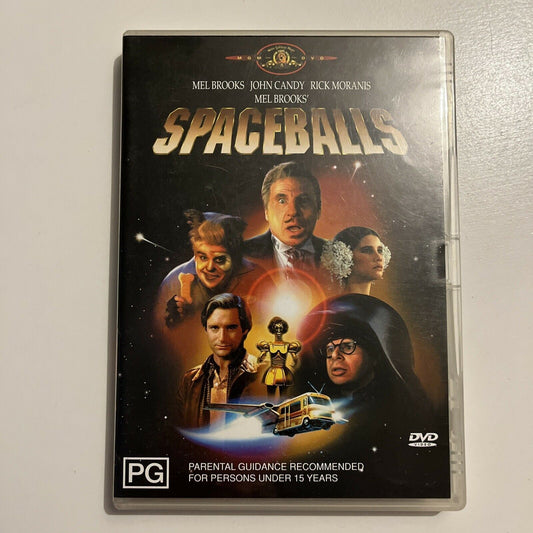 Spaceballs (DVD, 1987) Mel Brooks Region 4