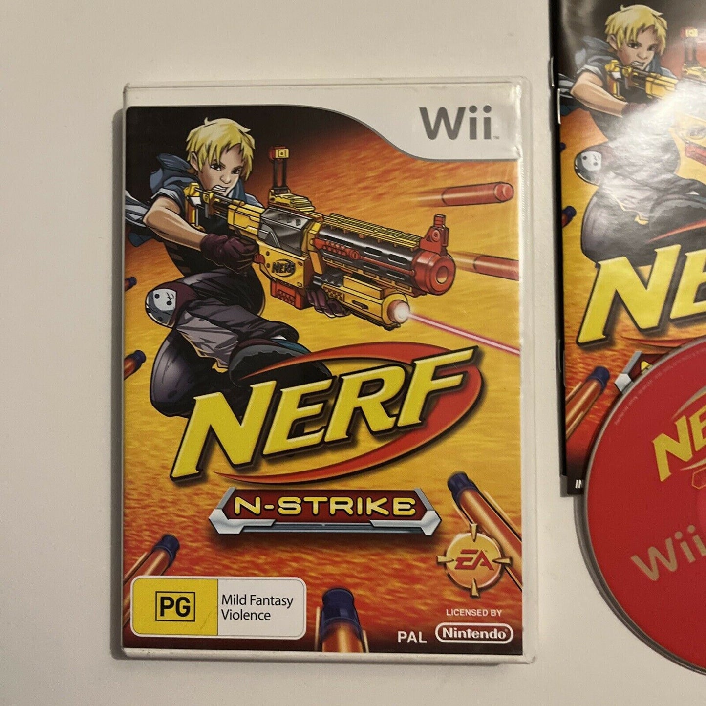 Nerf N-Strike for Nintendo Wii/Wii U - AUS PAL with Manual