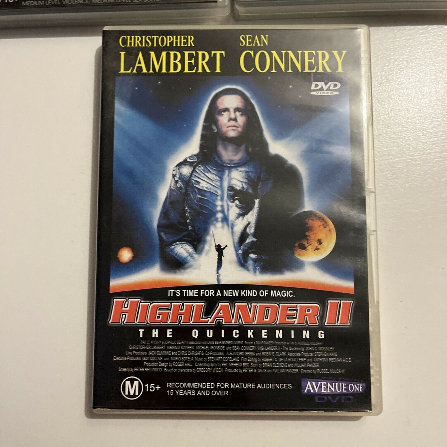 Highlander I / Highlander II / Highlander End Game (DVD) Sean Connery. Region 4