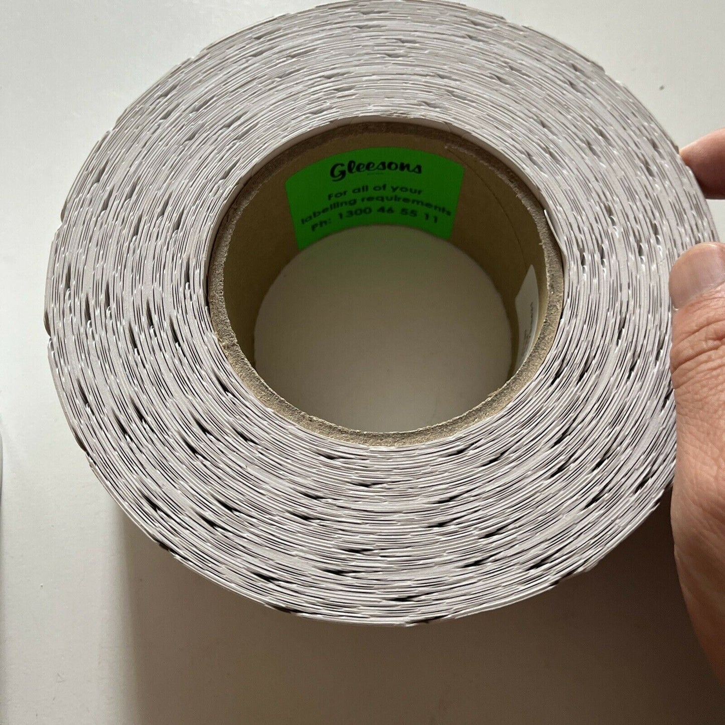 2x Swing Tags White 49mm x 29mm 2000 Pack