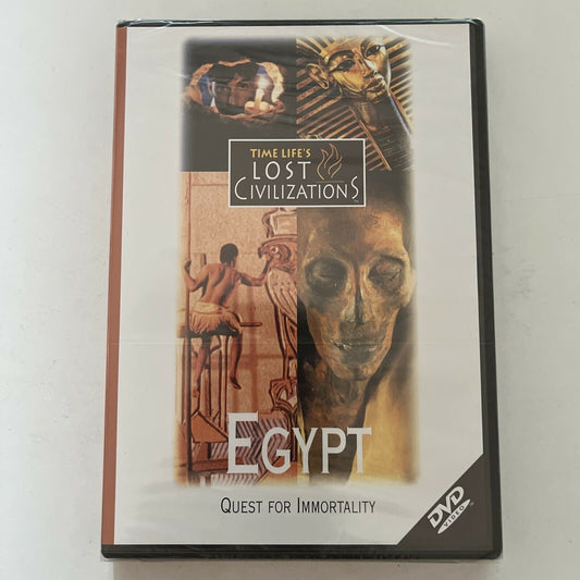 *New Sealed* Lost Civilizations - Egypt Quest For Immortality (DVD) Region 4&2