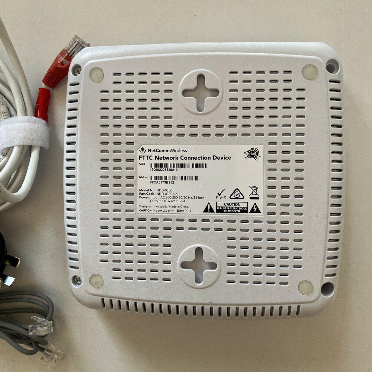 NBN Netcomm Wireless FTTC Network Connection Device NDD-0300