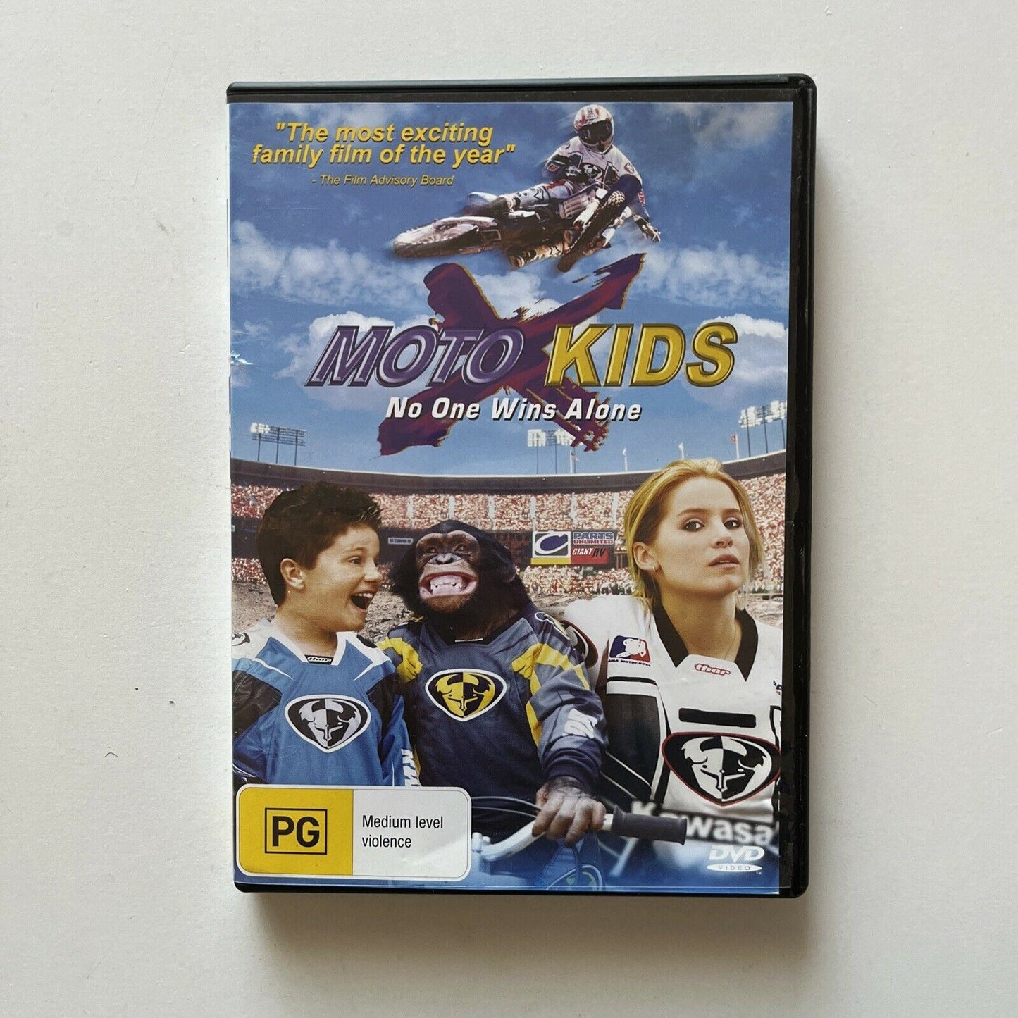 Moto X Kids - No One Wins Alone (DVD, 2004) Lorenzo Lamas Region 4