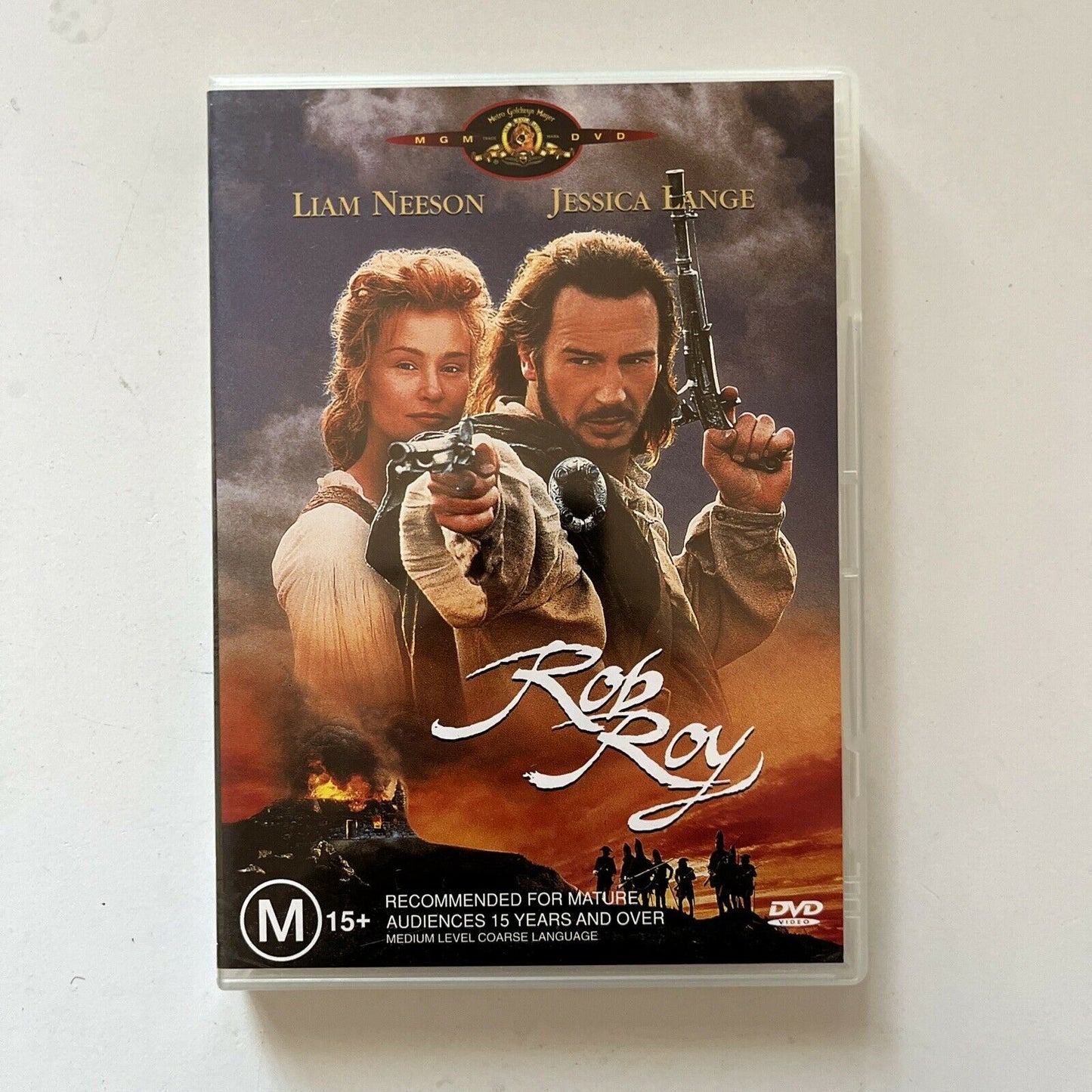 Rob Roy (DVD, 1995) Liam Neeson, John Hurt  Region 4