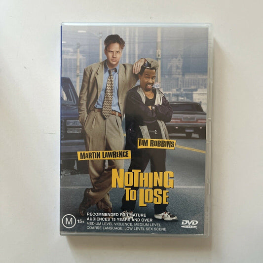 Nothing To Lose (DVD, 1997) Tim Robbins, Martin Lawrence Region 4