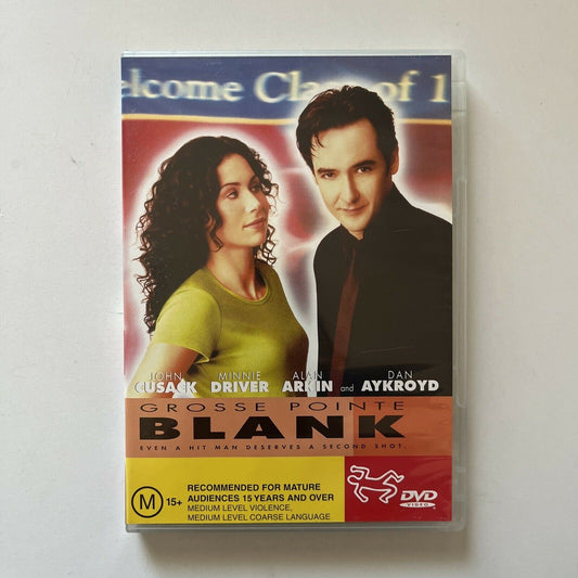 Grosse Pointe Blank (DVD, 1997) John Cusack, Dan Aykroyd Region 4
