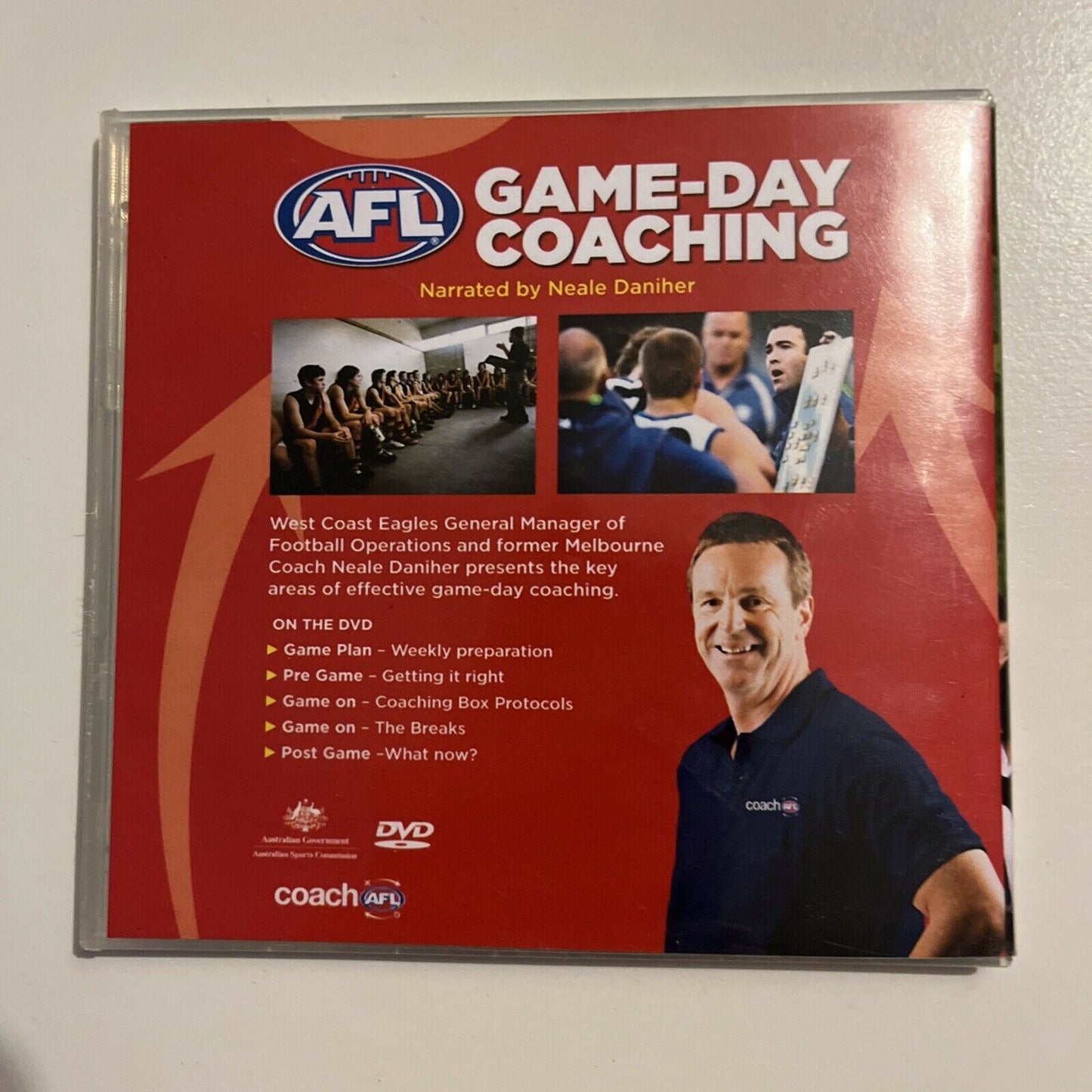 AFL Game-Day Coaching - Narrated By Neale Daniher (DVD) All Regions